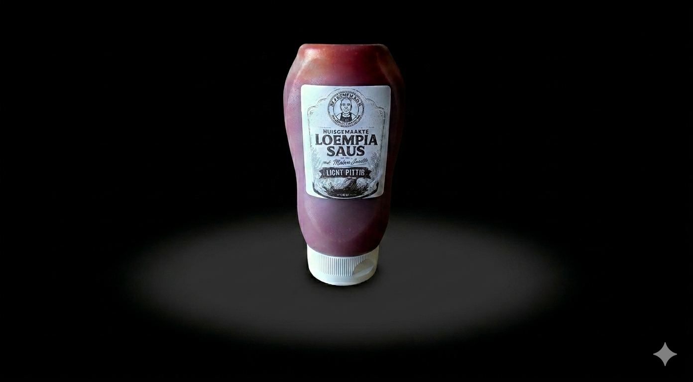 Huisgemaakte Loempia Saus met Madam Jeanette – Licht Pittig (330ML)